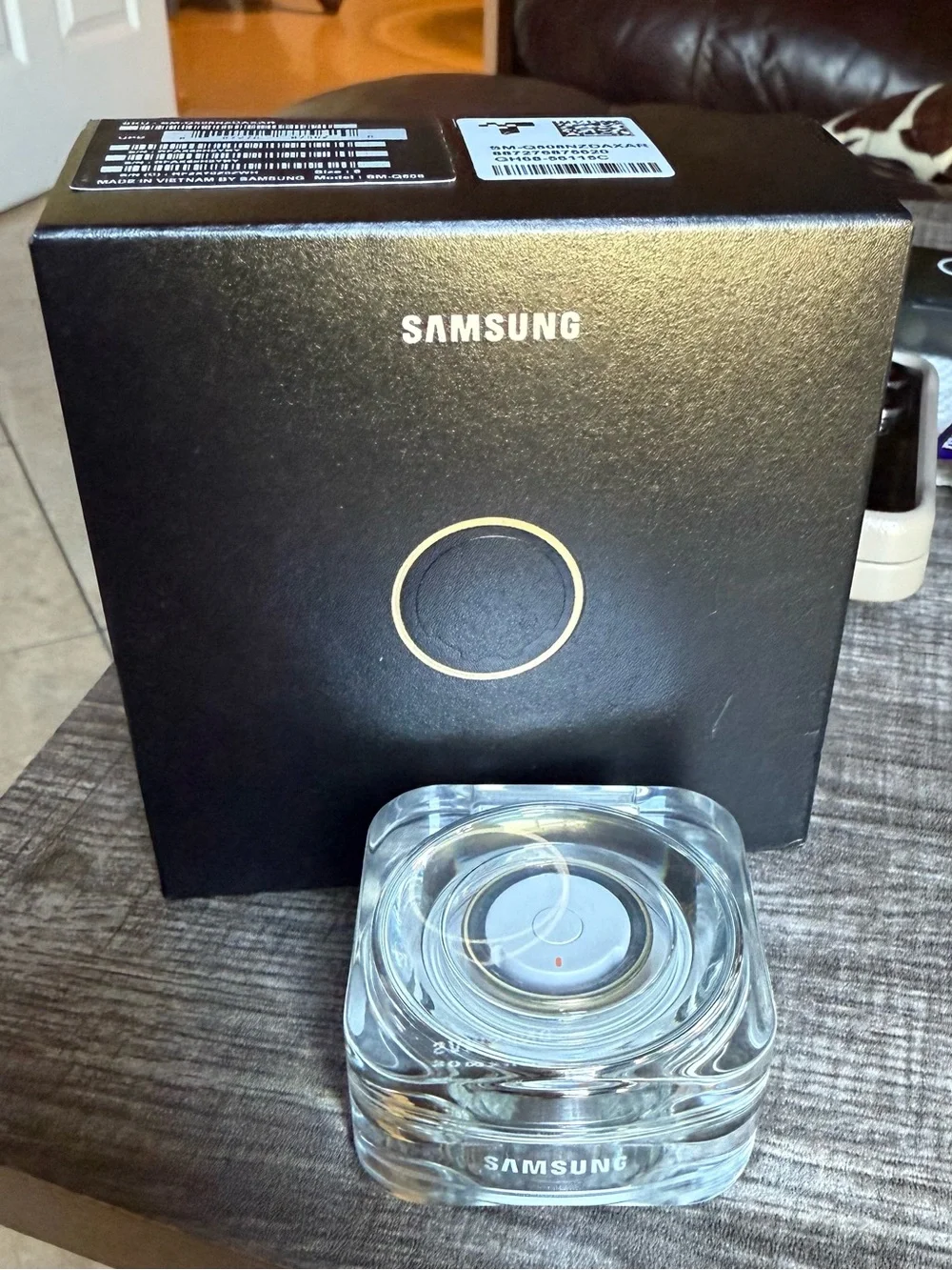 Samsung Galaxy Ring Box - Titanium Gold size 8 Never Used✨✨